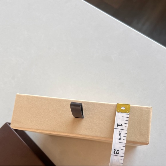 Authentic Louis Vuitton Box with Leather Pull - Picture 10 of 10